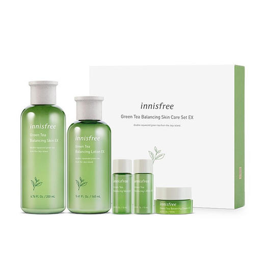 【限时折扣】innisfree悦诗风吟绿茶两件套 商品图0