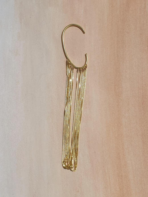 北京仓｜Maggoosh-Currents-长款 耳挂（金色 单只）［希腊设计师］ 商品图2