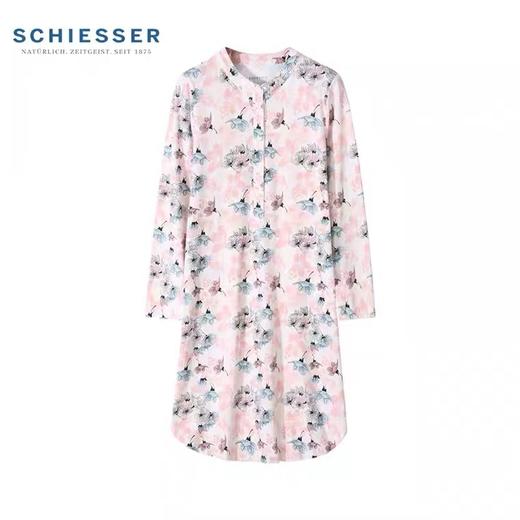 舒雅女士舒美棉全棉印花圆领长袖睡裙31/18728D 商品图4