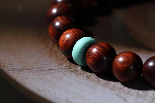 HL0007°海南黄花梨&蜜蜡回纹珠男女手饰 商品图3