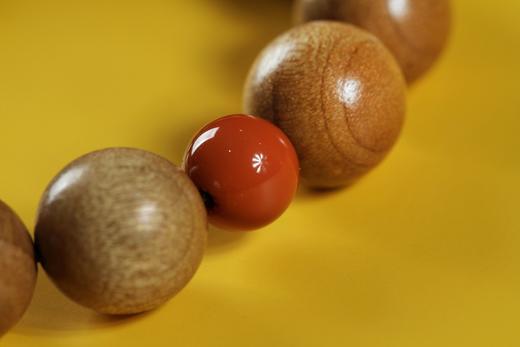 JSNM0041°金丝楠木女款手串1.2*14 商品图3