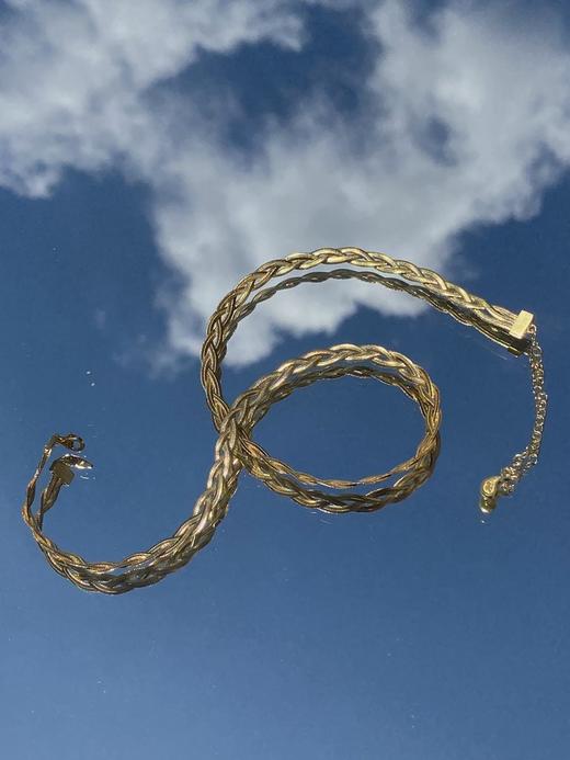 暂停｜Maggoosh-Liquid Braid-编织 项链［希腊设计师］ 商品图3