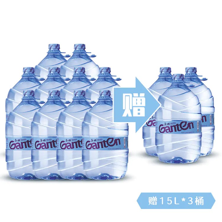 福州景田一次性桶装水福州景田买十送三