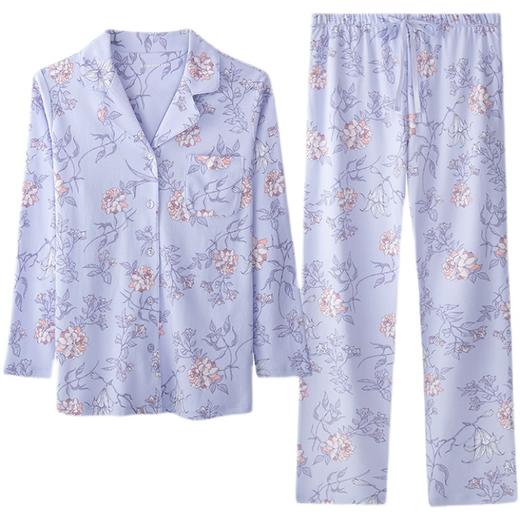 舒雅女士全纯棉印花家居服套装31/18751H 商品图3