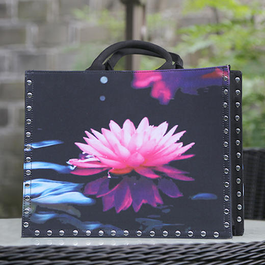 莲花帆布包 商品图1