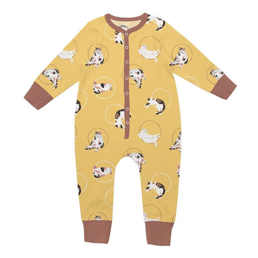 2021新款 i-baby婴儿薄款连体服&分体套装outlast恒温睡衣内衣透气宝宝夏装空调房儿童套装家居服婴幼童连体睡衣&分体套装，大童110-130码 商品图7