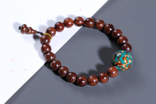 DQ0075°海南黄花梨/非遗大漆珠 商品图1