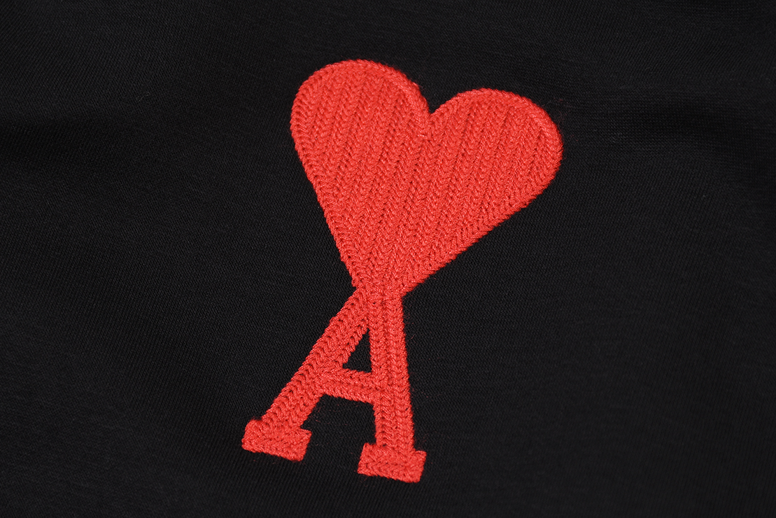 法式经典字母a大爱心加绒 开衫连帽卫衣/外套 特惠 z-7807