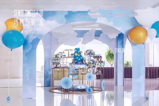 甜品台——蓝色主题宝贝百天实景分享 商品图0