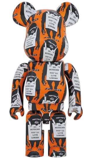 【预售】收藏系列 Be@rbrick 1000%系列 班克西 猴子 商品图1