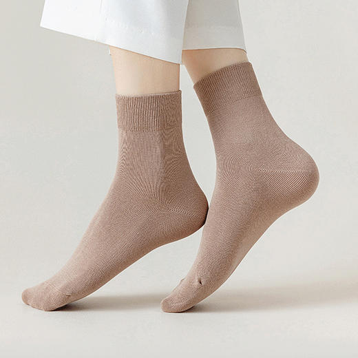 老米优品 /多拍多送！袜子界的“爱马仕”！96%新疆长绒棉，抗起球！《经典纯棉中筒袜》秋季男女棉袜，甄选新疆长绒棉，四季可穿，篙品质棉袜，柔软透气耐穿！96%新疆长绒棉，质感满满 商品图4
