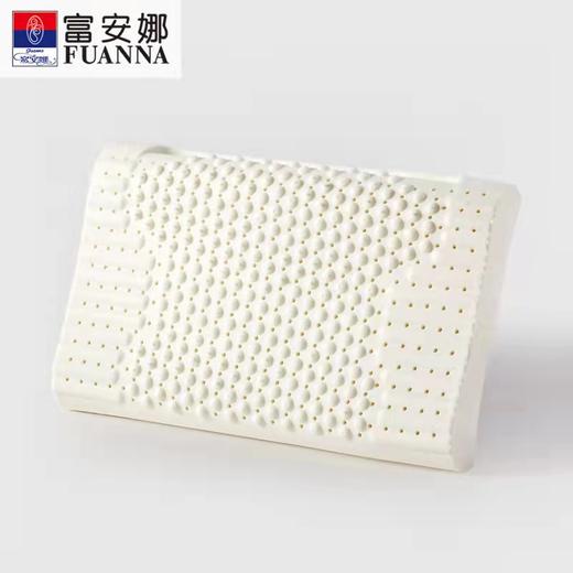 富安娜舒悦泰国抗菌乳胶枕\60*40cm\白 商品图2