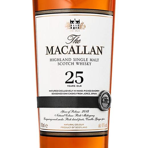 Macallan 麦卡伦25年雪莉桶单一麦芽苏格兰威士忌 ｜涵舍选品｜ 商品图1