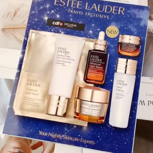 y lpy 美国雅诗兰黛抗衰老六件套原生液小棕瓶精华面霜眼霜洁面面膜 商品图0