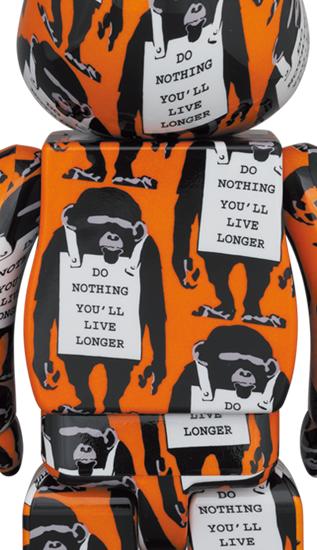 【预售】收藏系列 Be@rbrick 400%系列 班克西 猴子 商品图3