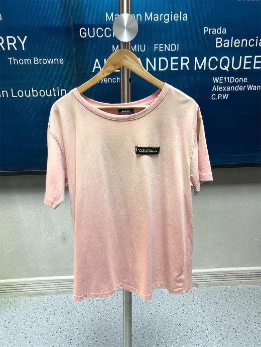 女款T恤后背大蝴蝶logoT恤 扎染渐变色 粉粉嫩嫩的 休闲百搭 商品图1