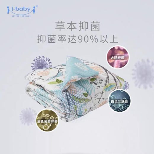 【2021新款】ibaby珍稀国宝系列outlast恒温睡被宝宝被子婴儿春夏盖毯薄款四季可用儿童毯子双面被WWF联名款【ibaby系列】 商品图2