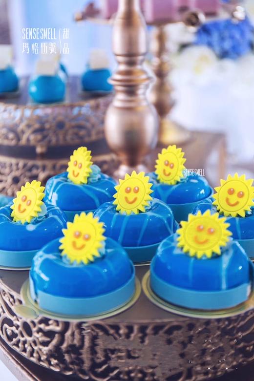 甜品台——蓝色主题宝贝百天实景分享 商品图1