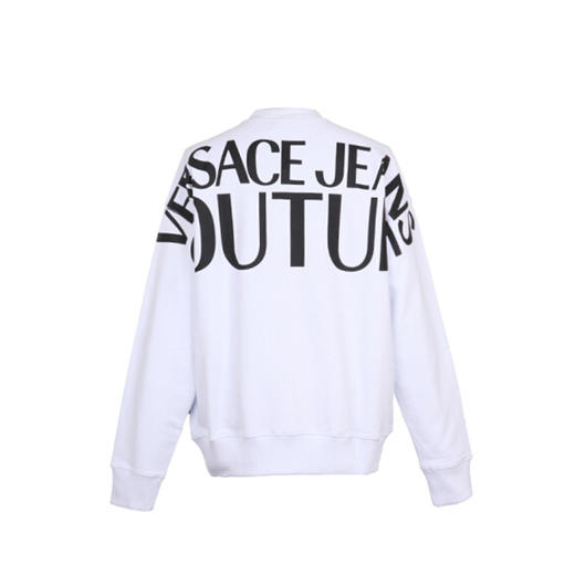 VERSACE JEANS 范思哲 字母男士卫衣 白色 B7GVA733 13956 003 商品图2