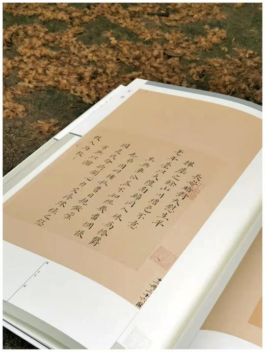 《颜氏家藏尺牍》，清 颜光敏藏，上海图书馆编，8开精装带函套，全套8册，净重40斤，原色影印，上海科学技术文献出版社2015年12月一版一印，仅印600套。 商品图6