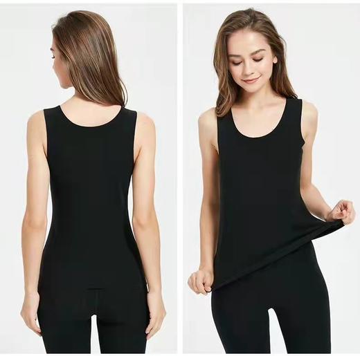 竹纤维女士羊毛背心2137 商品图4