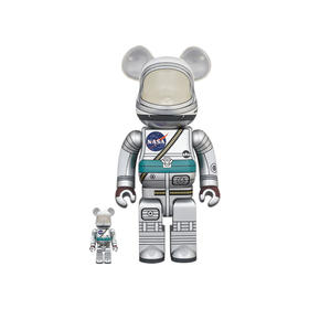 【现货】收藏系列 Be@rbrick 400%系列 水星计划 宇航员