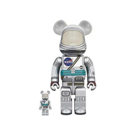 【现货】收藏系列 Be@rbrick 400%系列 水星计划 宇航员 商品图0