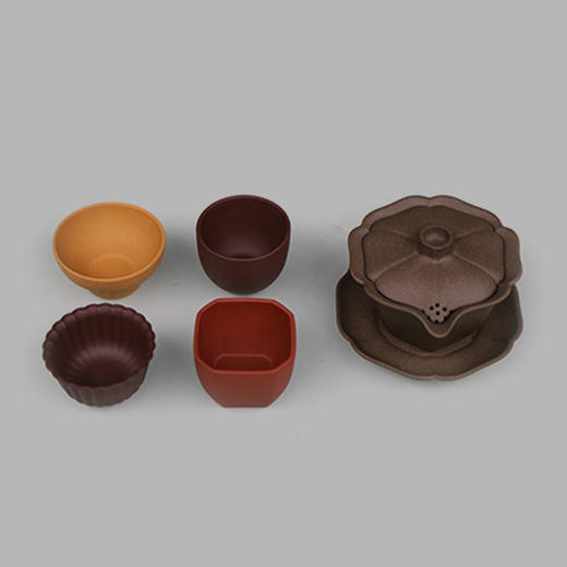 羽诗制造出品 传世芳华高档紫砂茶具套装范国祥工作室亲制茶器送礼 商品图2