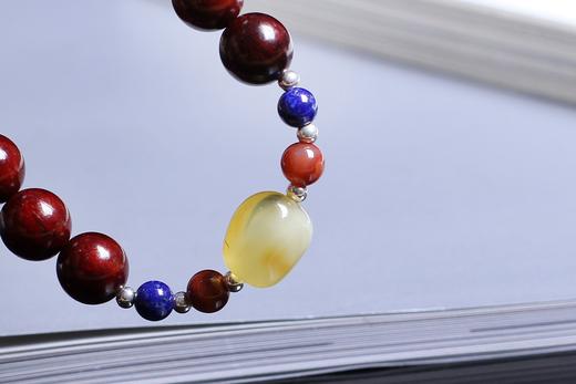 XYZT0262上等印度小叶紫檀10mmx14粒 商品图3