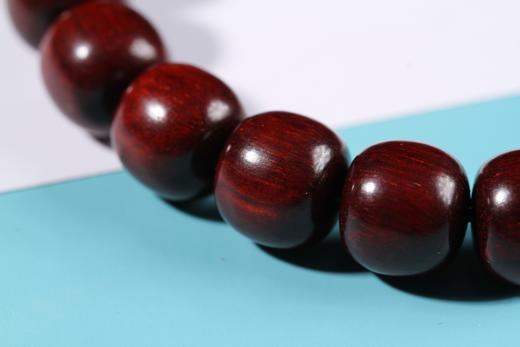 DQ0043小叶紫檀+大漆珠11mmx12mmx16颗 商品图4