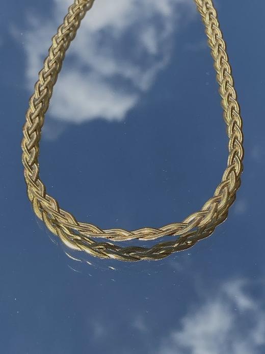 暂停｜Maggoosh-Liquid Braid-编织 项链［希腊设计师］ 商品图2