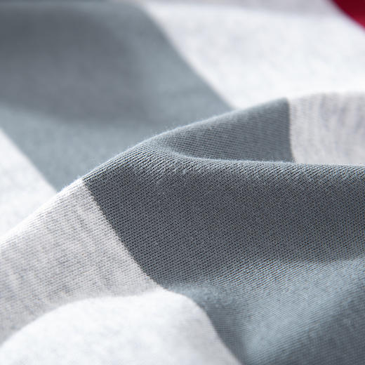 舒雅21年秋冬新款全纯棉条纹长袖男士家居服套装39/17371H 商品图2