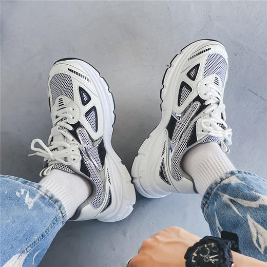 【服饰鞋包】低帮休闲潮流运动鞋增高小白鞋男老爹鞋男ins潮韩版 商品图3