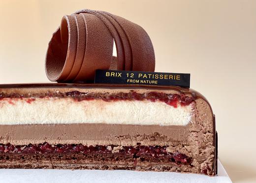 经典巧克力慕斯｜樱桃奶酱双层夹心 商品图3