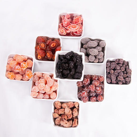 潮汕特色果脯蜜饯梅子零食蜜脯伴边梅干休闲食品150g/罐 商品图1