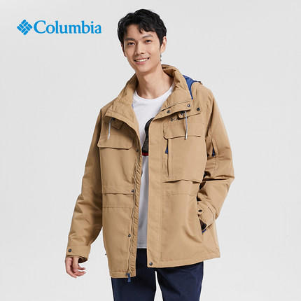 哥伦比亚男式防水夹棉外套XE1486 商品图0
