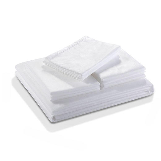 【出行必备】旅行一次性四件套床上用品宾馆酒店床单被套双人隔脏枕套 商品图4