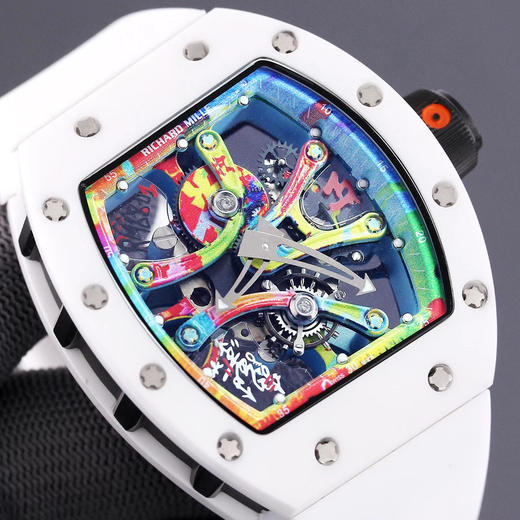 理查德米勒RM68-01 涂鸦 陀飞轮系列，我来自涂鸦大师，此款腕表是来自《涂鸦大师Cyril Phan》创新之作。 商品图14