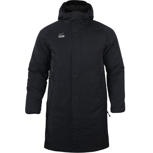 NIKE/耐克FC足球运动休闲保暖连帽成人中长棉服男DJ0992010 商品图4