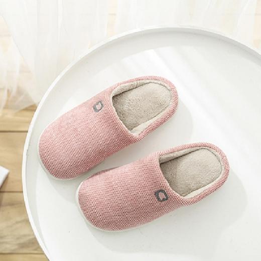 ABS爱彼此 弹芯科技毛绒家居拖鞋 商品图3