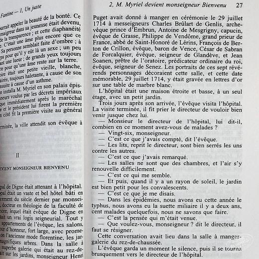 【法国法文版】雨果：悲惨世界（上）法文原版 Le Livre de Poche Classiques:Les Misérables tome 1 法文小说 商品图5