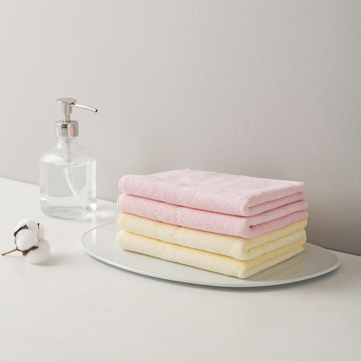 ABS爱彼此 弹芯科技乳胶亲肤洗脸巾 2条装 商品图3