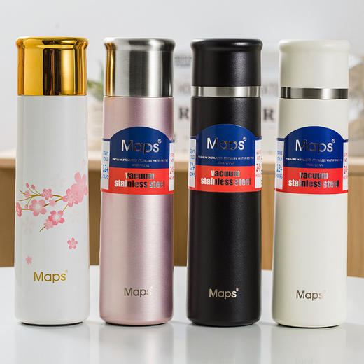 美派斯时尚保温杯 304不锈钢内胆350ml500ml多规格XX18系列保温杯 商品图4