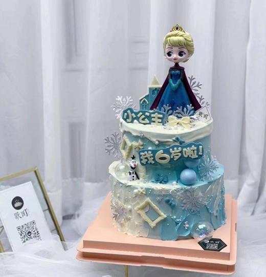 双层艾莎爱莎公主（我6岁啦可以改1-9岁） 商品图0
