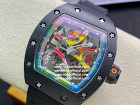 理查德米勒RM68-01 涂鸦 陀飞轮系列，我来自涂鸦大师，此款腕表是来自《涂鸦大师Cyril Phan》创新之作。