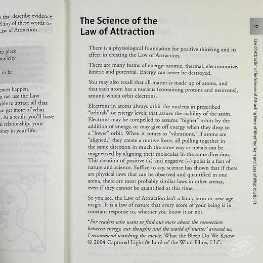 预售 【中商原版】吸引力法则 Law of Attraction The Science of Attracting More of What You Want 英文原版 Michael J Losi 商品图5
