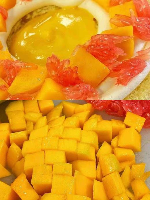 杨枝甘露蛋糕，吃上一口，芒果、椰浆、西米、红柚，整个夏天都是你的哦，还可以搭配同款杯子蛋糕，更多人分享 商品图2