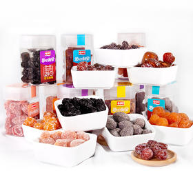 潮汕特色果脯蜜饯梅子零食蜜脯伴边梅干休闲食品150g/罐