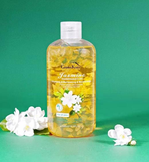 绿色溪谷茉莉花瓣沐浴露500ml 商品图0