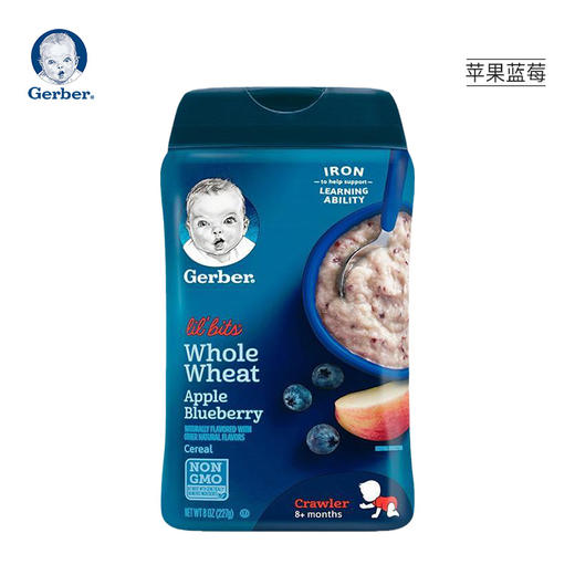 Gerber嘉宝 3段香蕉草莓谷物燕麦米粉227g 商品图1